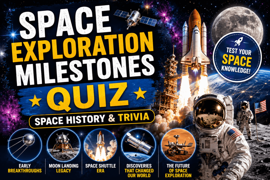 Space Exploration Milestones Quiz – Test Your Space Knowledge