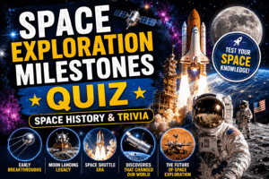 Read more about the article Space Exploration Milestones Quiz – Test Your Space Knowledge