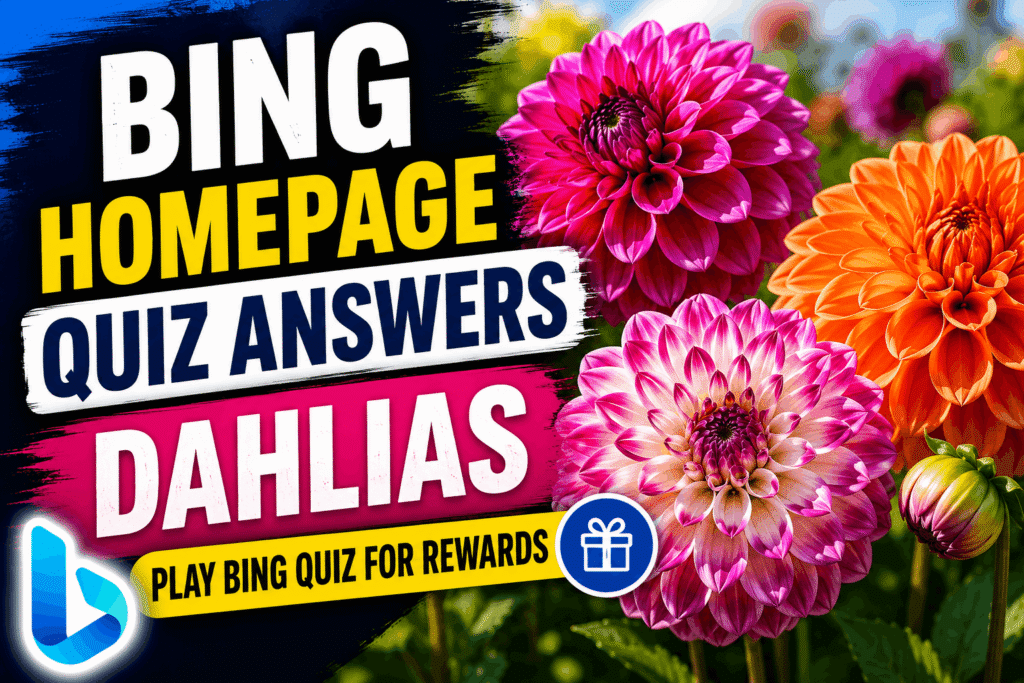 Bing Homepage Quiz
