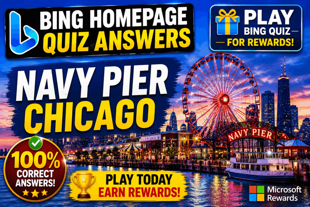 Bing Homepage Quiz