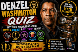 Read more about the article Denzel Washington Quiz – Test Your Movie Knowledge