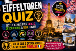 Read more about the article Eiffeltoren Quiz – Test Je Kennis over de Eiffeltoren