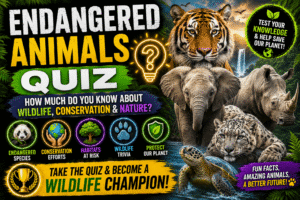 Read more about the article Endangered Animals Quiz – Test Your Wildlife Knowledge