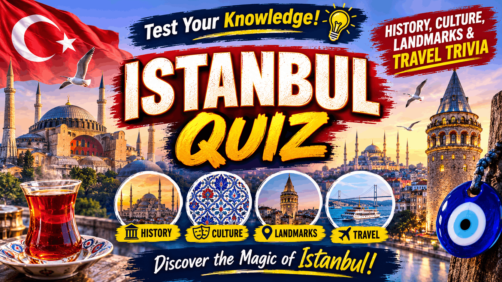 Read more about the article Istanbul Quiz – Test Your Knowledge of Türkiye’s Historic City