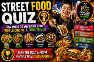 Read more about the article Street Food Quiz – Test Your Global Food Knowledge