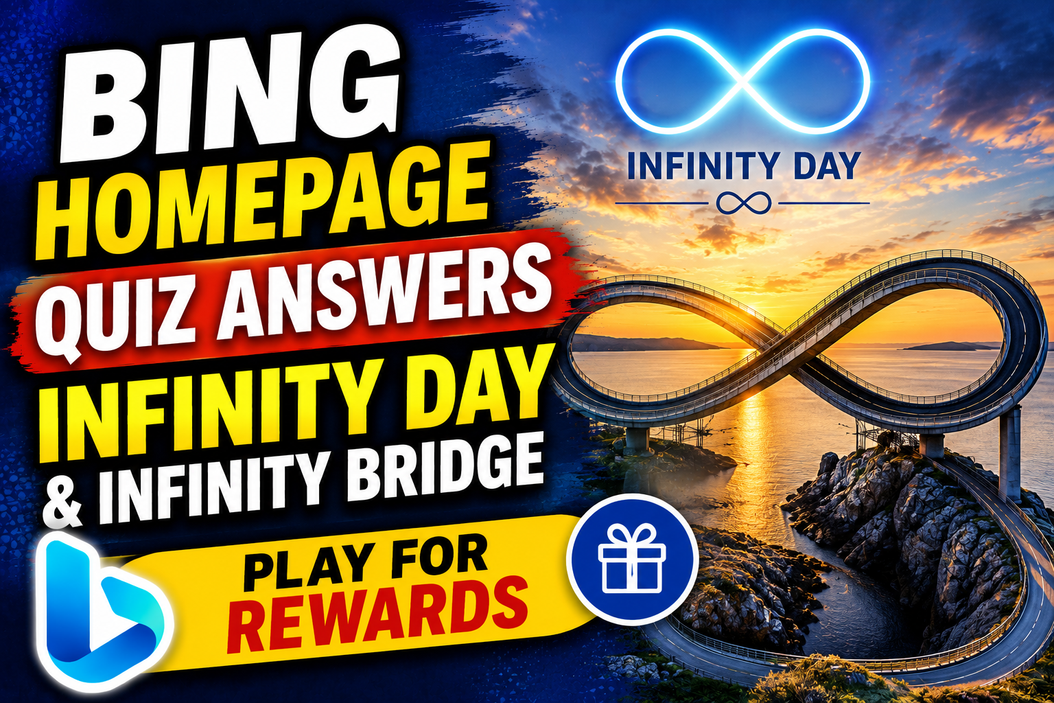 Read more about the article Master the Bing quiz for Infinity Day & Infinity Bridge rewards